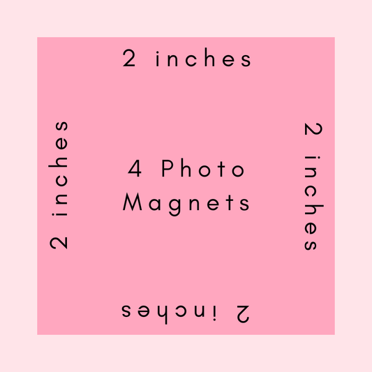 Custom Photo Magnet 4 pcs